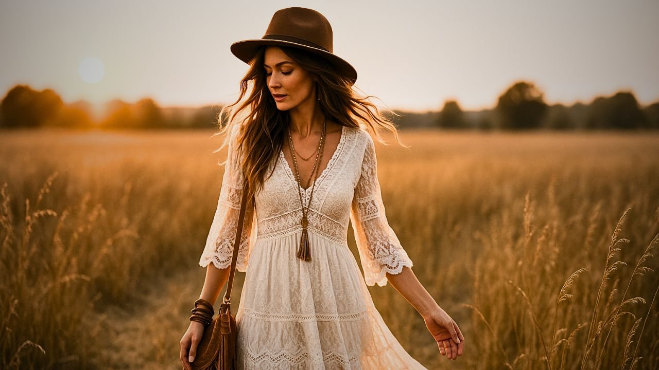 Estilo Boho Chic 2025 Look Tendencia 1